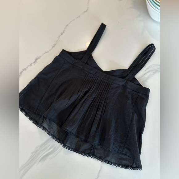 Aritzia Athena XS Black Cotton Cami - Picture 4 of 5